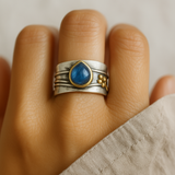 Konstanze | Ring with Blue Stone