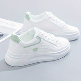 Chic White Trainers with Lightweight Comfort