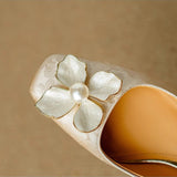Scarlett - Elegant Shoes with Floral Detail