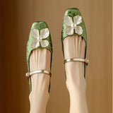Scarlett - Elegant Shoes with Floral Detail