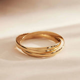 Pauline | Simple Ring in Gold Tone