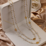 Klara | Elegant Pearl-Effect Necklace