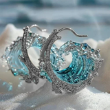 Swantje | Wave Motif Earrings