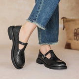 Eleanor | Elegant Leather Mary Janes