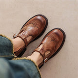 Eleanor | Elegant Leather Mary Janes