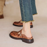 Eleanor | Elegant Leather Mary Janes