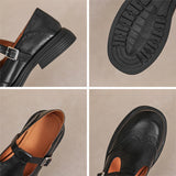 Eleanor | Elegant Leather Mary Janes