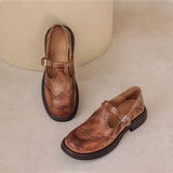 Eleanor | Elegant Leather Mary Janes