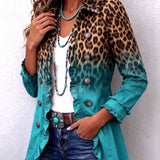 Barbara™ | Blazer in Leopard Gradient