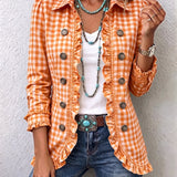 Elaine™ | Blazer in Vichy Check