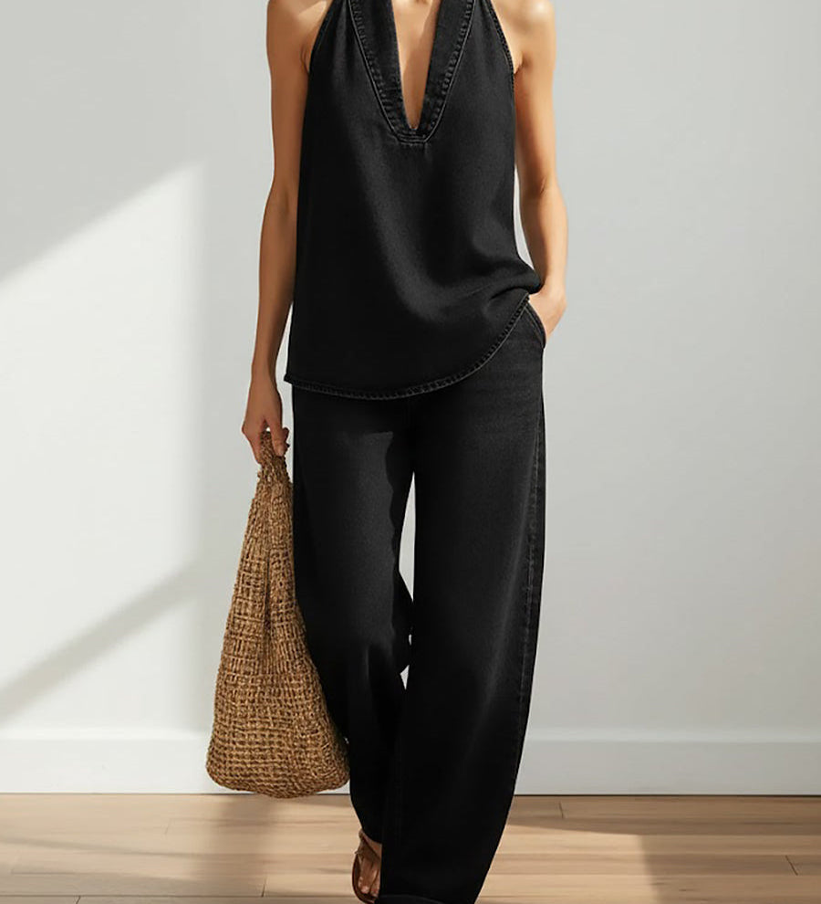 Sienna | Two-Piece Denim Set