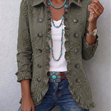 Angela™ | Blazer with Floral Embroidery