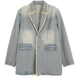 Rita™ | Oversized Blazer in Used Look