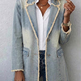 Rita™ | Oversized Blazer in Used Look