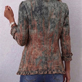 Marlene™ | Blazer in Used-Look Gradient