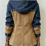 Beatrice™ | Hooded Jacket in Patchwork Style