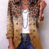 Barbara™ | Blazer in Leopard Gradient