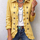 Elaine™ | Blazer in Vichy Check