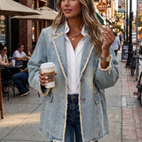 Rita™ | Oversized Blazer in Used Look