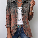 Marlene™ | Blazer in Used-Look Gradient