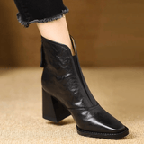 Claudia | Luxurious Mid-Heel Ankle Boots